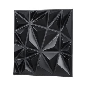 VEVOR 3D Wall Panels, 33-Pack 11.81 x 11.81 in PVC Modern Art Minimalist Diamond Tiles, 32 Sq.Ft Coverage Accent Wall Panel