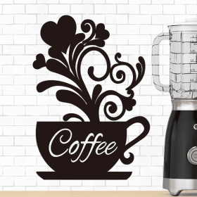 CIFbuy Vintage Industrial Coffee Wall Art Tin Sign Home Cafe Kitchen Decor Gift (TikTok, temu pick-up service)