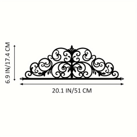 CIFbuy Vintage Floral iron Over-The-Door Hanger Reversible Seasonal Wall Door Decor for Living Room Bedroom Kitchen Bathroom(TikTok